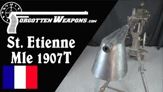 The St Etienne Mle 1907 Frances Domestic Heavy Machine Gun [upl. by Gwyneth]