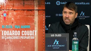 El pospartido de Coudet RC Celta  Real Madrid 12 [upl. by Niwri]