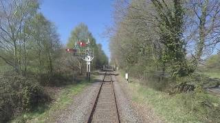 A Train Drivers View Fawley  Eastleigh [upl. by Nnylarak]