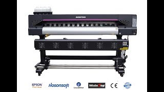 How To Install The Signstech Eco Solvent Printer [upl. by Faun]