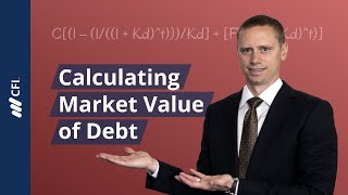 Calculating Market Value of Debt [upl. by Aksel]