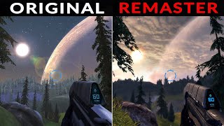 Halo Combat Evolved  Original vs Remaster Anniversary Edition [upl. by Alah558]