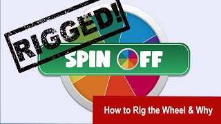 How to Rig the Wheel and Why you would want to [upl. by Ahsinor]