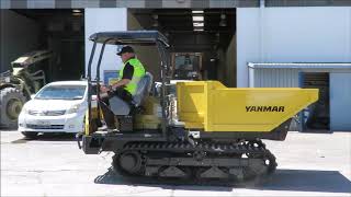 Yanmar C30R3 allterrain tracked carrier [upl. by Oinoitna]