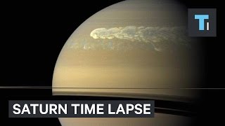 NASA released a stunning timelapse of Saturn [upl. by Mari483]