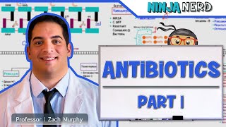 Antibiotics Cell Wall Synthesis Inhibitors Part 1 [upl. by Dixil337]