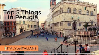 PERUGIA Italy  Top 5 things to see  extra tips [upl. by Maryn61]