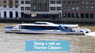 A Trip On Thames Clippers [upl. by Oiramat]