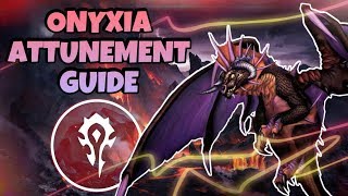 FULL Onyxia Attunement Guide  HORDE  Classic WoW Quest Guide [upl. by Ahasuerus]