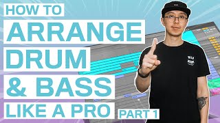 How to Arrange Drum and Bass Music  Minimal DNB Ableton Tutorial Part 1 [upl. by Tabina]