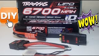 Traxxas Lipo how to change connectors [upl. by Jacqui878]