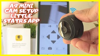 Mini Camera A9 SETUP Little Stars APK Link User Manual [upl. by Banerjee]