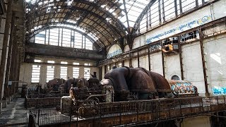 Exploring an Abandoned Power Plant  MASSIVE Turbine Hall [upl. by Halika341]