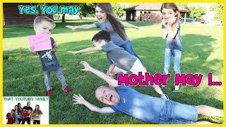 PLAYGROUND WARS  Mother May I With Traps  That YouTub3 Family  The Adventurers [upl. by Ahtrim]