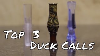 Top 3 Duck Calls For Beginners [upl. by Adnyl710]