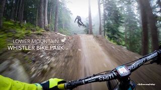 Mountain Biking the lower Whistler Bike Park [upl. by Aretta]