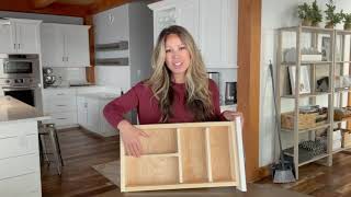 DIY Drawer Dividers [upl. by Aelat]