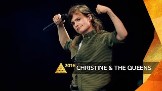 Christine amp The Queens  Tilted Glastonbury 2016 [upl. by Bartosch]