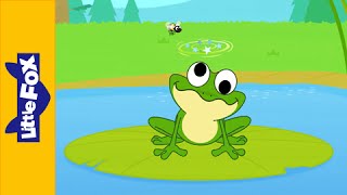 Little Green Frog  Nursery Rhymes  By Little Fox [upl. by Nort477]