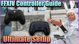 FFXIV Controller Guide Setup see description for UPDATED 2024 VIDEO [upl. by Suhcnip]