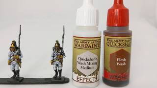 Painting 28mm Victrix Napoleonic Austrians with acrylic paints [upl. by Iris1]