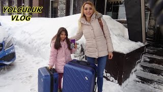 TATİLE GİDİŞ YOLCULUĞUMUZ VLOG [upl. by Garek499]