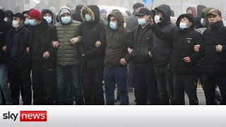 Dozens killed in Kazakhstan protests [upl. by Siramad653]