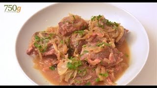 Recette de Joue de porc à la bière  750g [upl. by Petromilli]