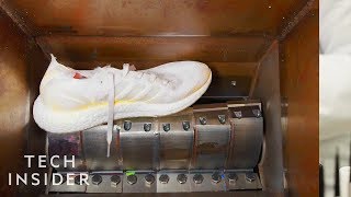 How Adidas Turns Plastic Bottles Into Shoes [upl. by Barna729]