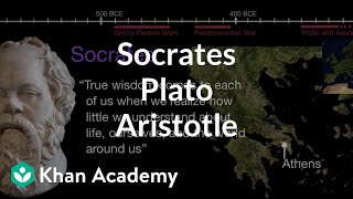 Socrates Plato Aristotle  World History  Khan Academy [upl. by Alletnahs9]