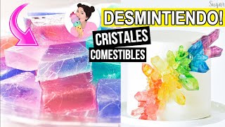 CRISTALES COMESTIBLES DESMINTIENDO RECETA KOHAKUTO  Caro Trippar [upl. by Eiramyelhsa653]