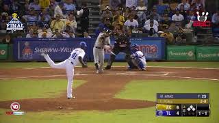 Aguilas vs Licey  Highlights 7mo juego Serie Final  31 de Enero 2018 [upl. by Alec357]