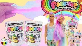 Poopsie Slime Surprise DIY Slime Just Add Water With LOL Unicorn Family [upl. by Idroj]