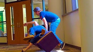 Chair Pulling Prank Part 13 [upl. by Lativa]