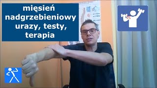 Mięsień nadgrzebieniowy  Ból barku  Objawy przyczyny ćwiczenia I 🇵🇱 🇪🇺 [upl. by Kasper]