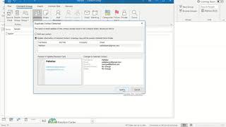 How to Create a distribution list with Outlook [upl. by Ellecrad]