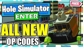 Hole Simulator CODES CASHH ALL 7 NEW SECRET ROBLOX Hole Simulator CODES [upl. by Oina]