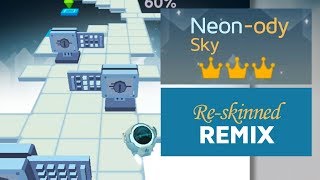 Rolling Sky  Neonody Sky ft Remix ReSkinned Version  SHA [upl. by Lled]