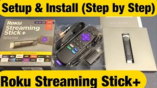 How to Install amp Setup Roku Streaming Stick Plus for Beginners [upl. by Nitsirt]