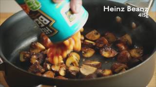 Three Ways to Make Baked Eggs and Beans  Heinz Beanz [upl. by Krakow]