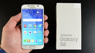 Samsung Galaxy S6 Unboxing amp Review [upl. by Arissa]