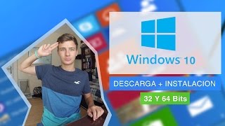 Descargar e Instalar Windows 10  32 y 64 Bits  Original amp Tutorial en Español [upl. by Boor]