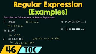 Regular Expression  Examples [upl. by Wilber]