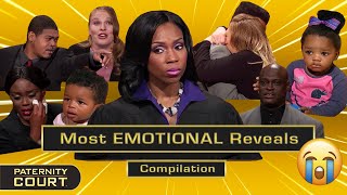 Paternity Courts Most EMOTIONAL Reveals Pt I  25Minute Compilation  Paternity Court [upl. by Obed]