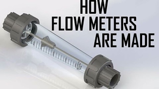 HOW FLOW METER  ROTAMETER ARE MADE [upl. by Yelyab280]