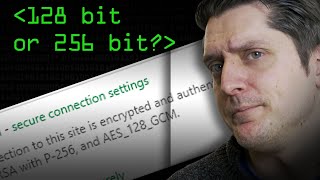 128 Bit or 256 Bit Encryption  Computerphile [upl. by Ahsinnod]