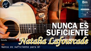 Cómo tocar quotNunca Es Suficientequot de Natalia Lafourcade en Guitarra  HD Tutorial  Christianvib [upl. by Toile849]