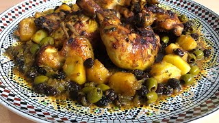 Heerlijke Marokkaanse kip💯Delicious Moroccan chicken💯💯 [upl. by Sirap]