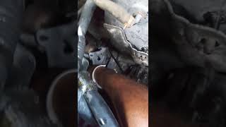 Nissan Rogue starter replace [upl. by Ahsille]