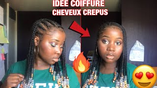 IDEE COIFFURE SUR CHEVEUX CREPUS 26 [upl. by Kcirret258]